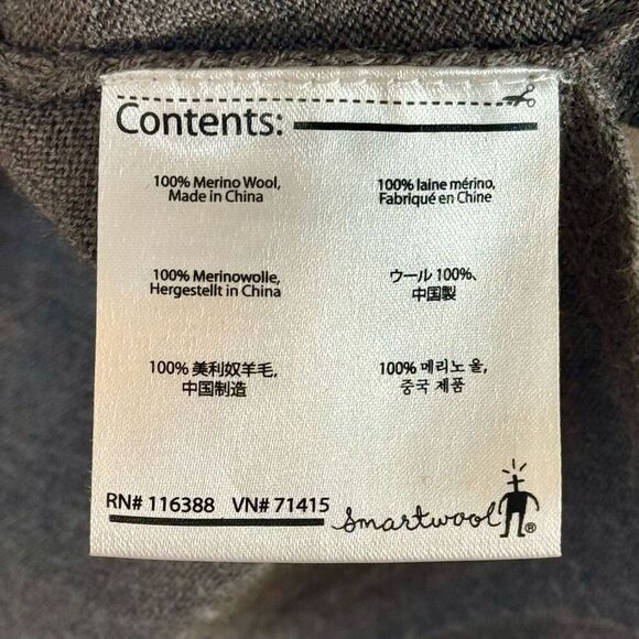 Smartwool 100% Merino Wool Women's Cowl Neck Pull Over Sweater XS - Picture 7 of 11